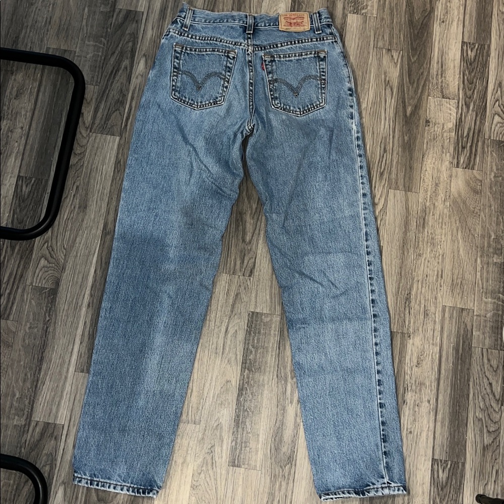 Levi's Blue Straight Leg Women's Jeans